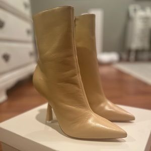 Black Suede Studio Jalena Bootie